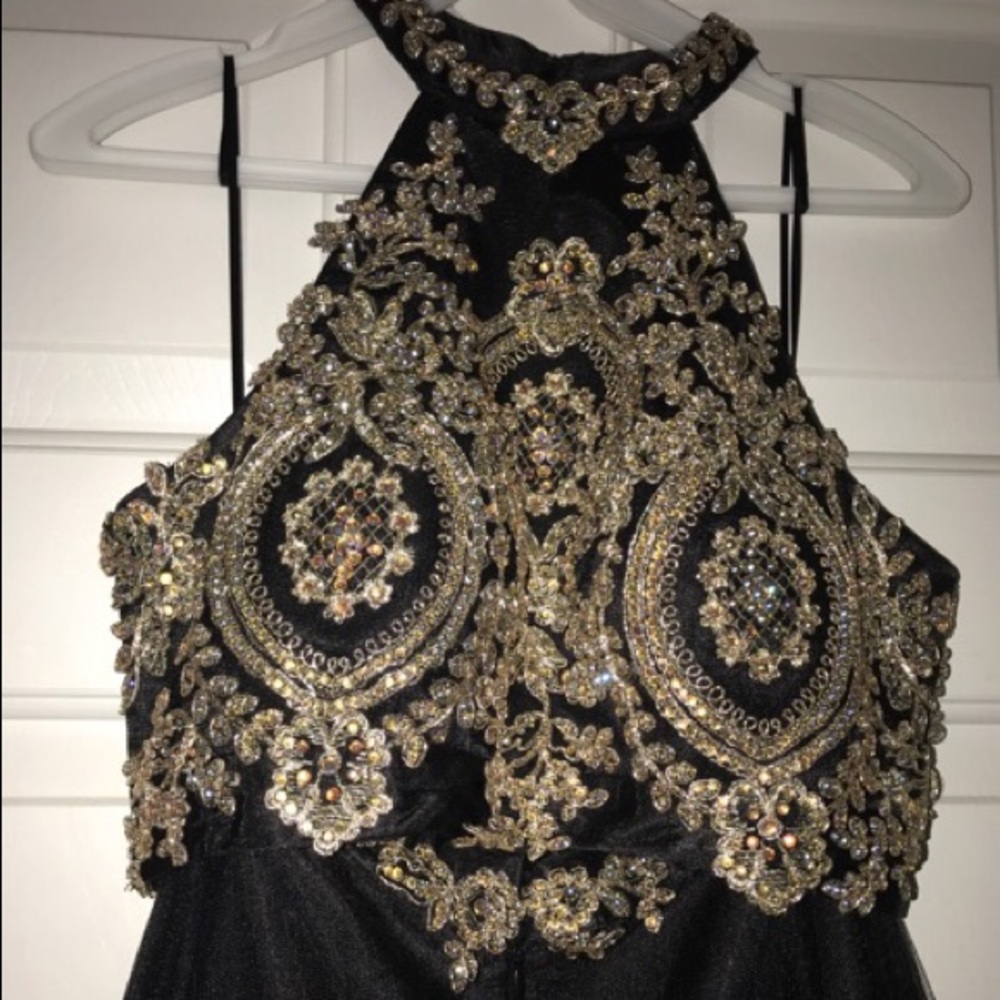 Two Piece Prom Dress - Picture 3 of 4